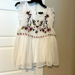 Beautiful new shirt can wear with anything dress up or with jeansNEW WITH TAGS